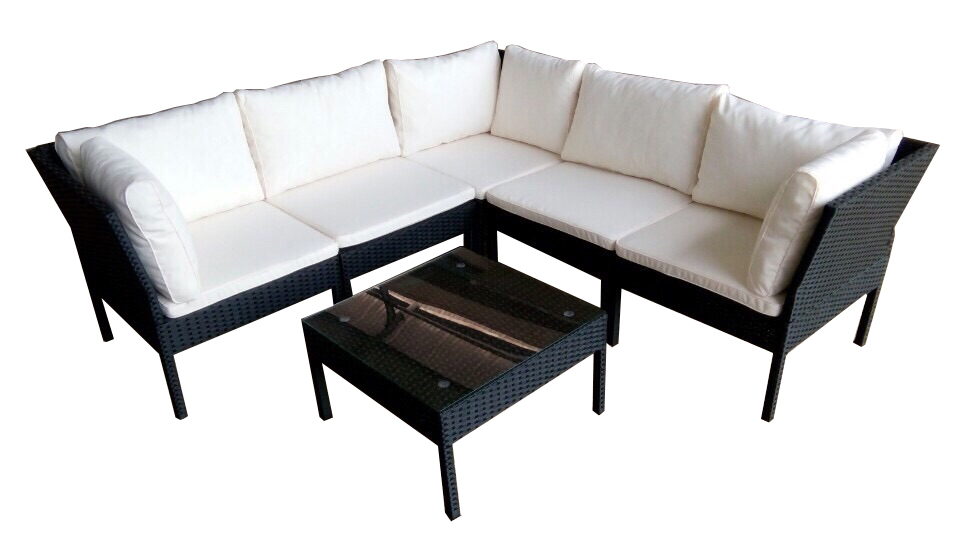 Poly Rattan Sofa KL